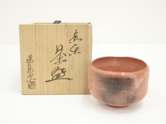道具 ] - 道具 飛鳥窯造 赤楽茶碗（共箱） | 宗 sou::お茶道具